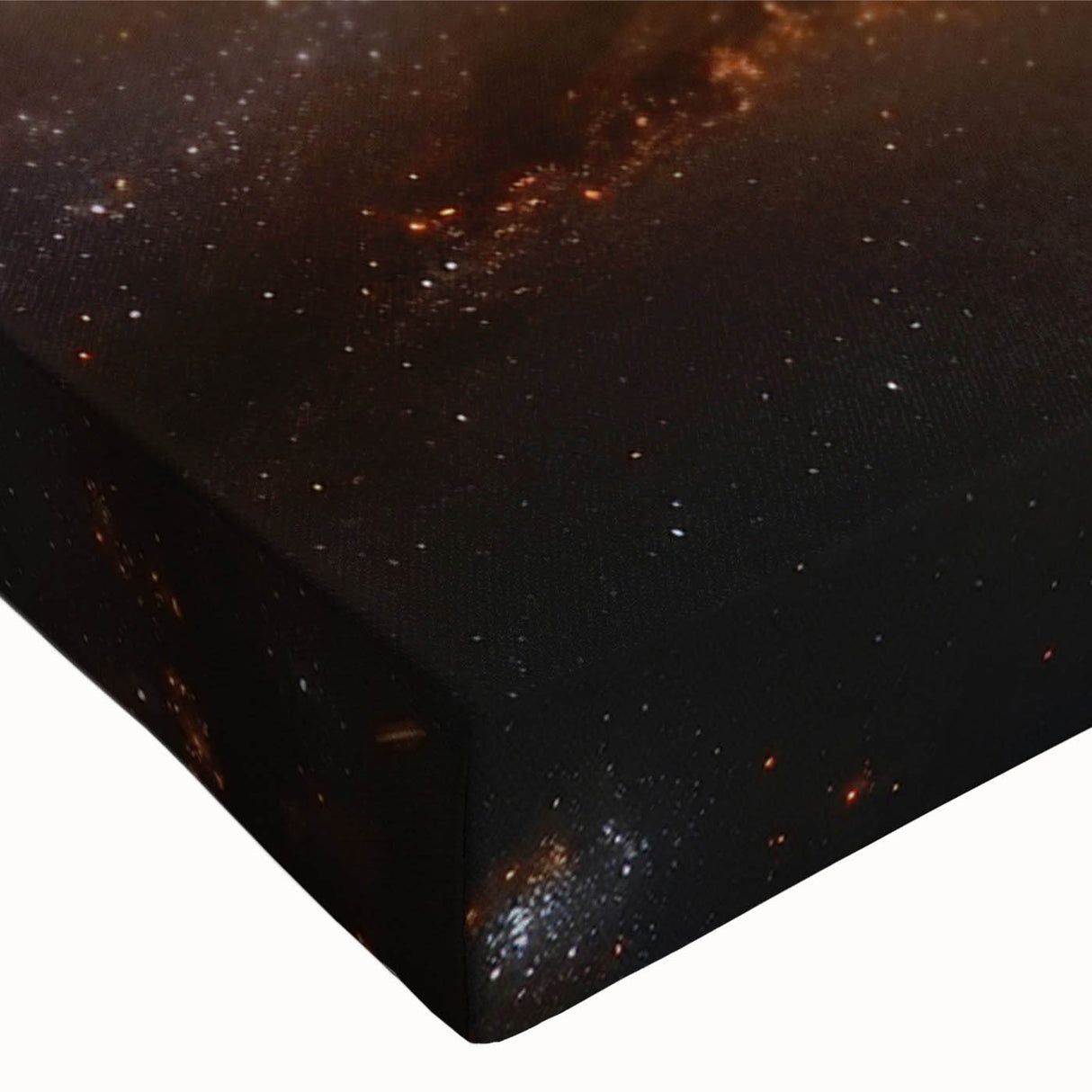 Golden Galaxy Wall Art: Cosmic Spiral Nebula & Astronomy Canvas Prints