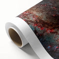 Fiery Spiral Galaxy Wall Art: Cosmic Nebula & Space Canvas Prints