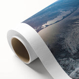 Satellite Orbit Over Earth - Stunning NASA Space Missions Wall Art
