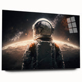 Astronaut on Distant Planet - Inspiring NASA Space Missions Wall Art