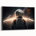 Astronaut on Distant Planet - Inspiring NASA Space Missions Wall Art