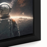 Astronaut on Distant Planet - Inspiring NASA Space Missions Wall Art