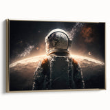 Astronaut on Distant Planet - Inspiring NASA Space Missions Wall Art