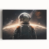 Astronaut on Distant Planet - Inspiring NASA Space Missions Wall Art