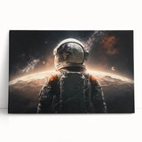 Astronaut on Distant Planet - Inspiring NASA Space Missions Wall Art