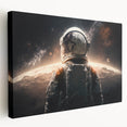 Astronaut on Distant Planet - Inspiring NASA Space Missions Wall Art