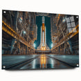 Rocket Ready for Liftoff - Bold NASA Space Missions Wall Art