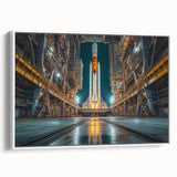 Rocket Ready for Liftoff - Bold NASA Space Missions Wall Art
