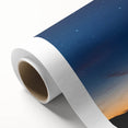 Tranquil Moon Over Horizon – Stunning Celestial Canvas for Home Decor