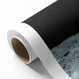 Earthrise Over Moon – Captivating Space-Themed Celestial Wall Art