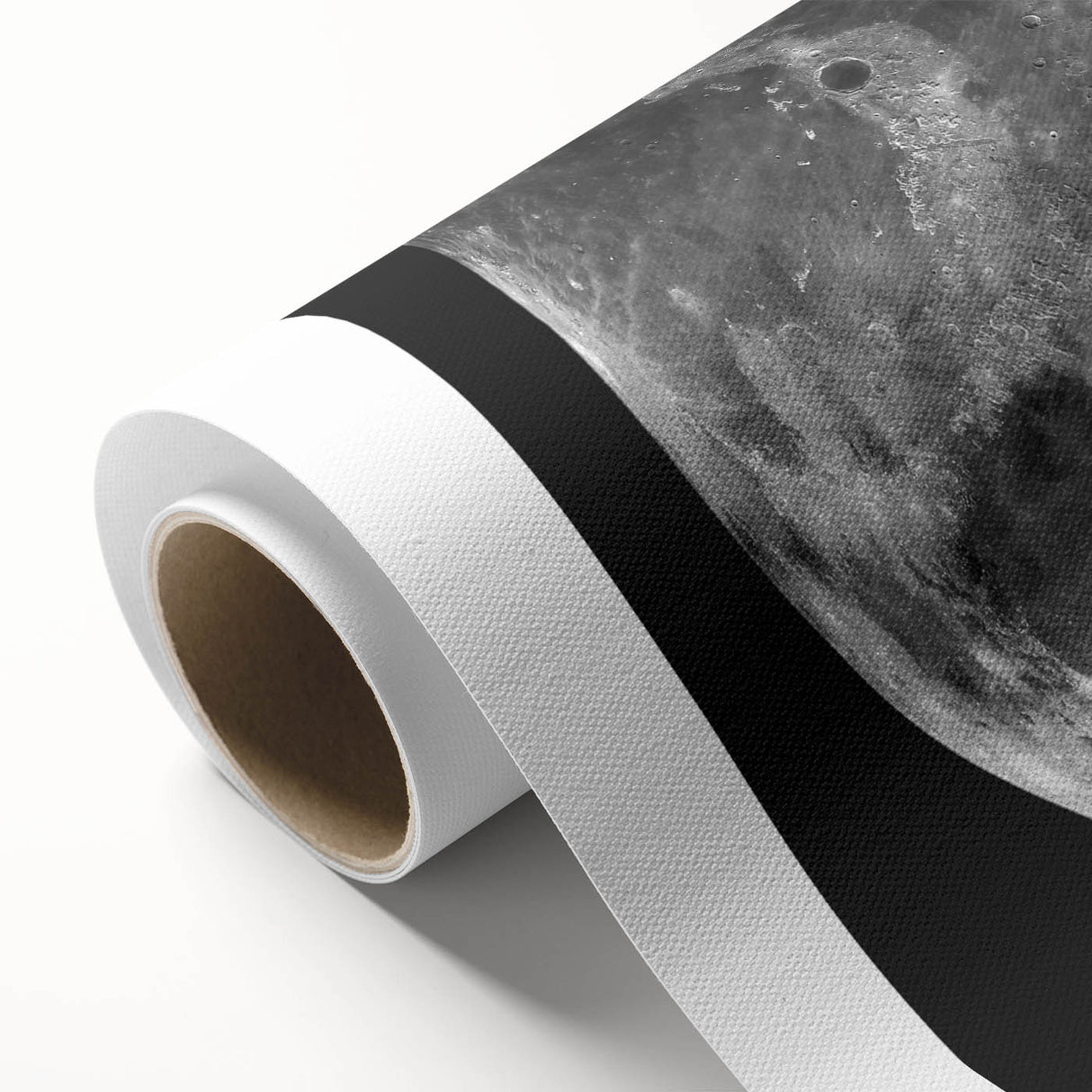 Moon Surface Close-Up – Detailed Lunar Celestial Wall Art for Home