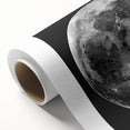 Full Moon in High Detail – Stunning Black and White Celestial Wall Art