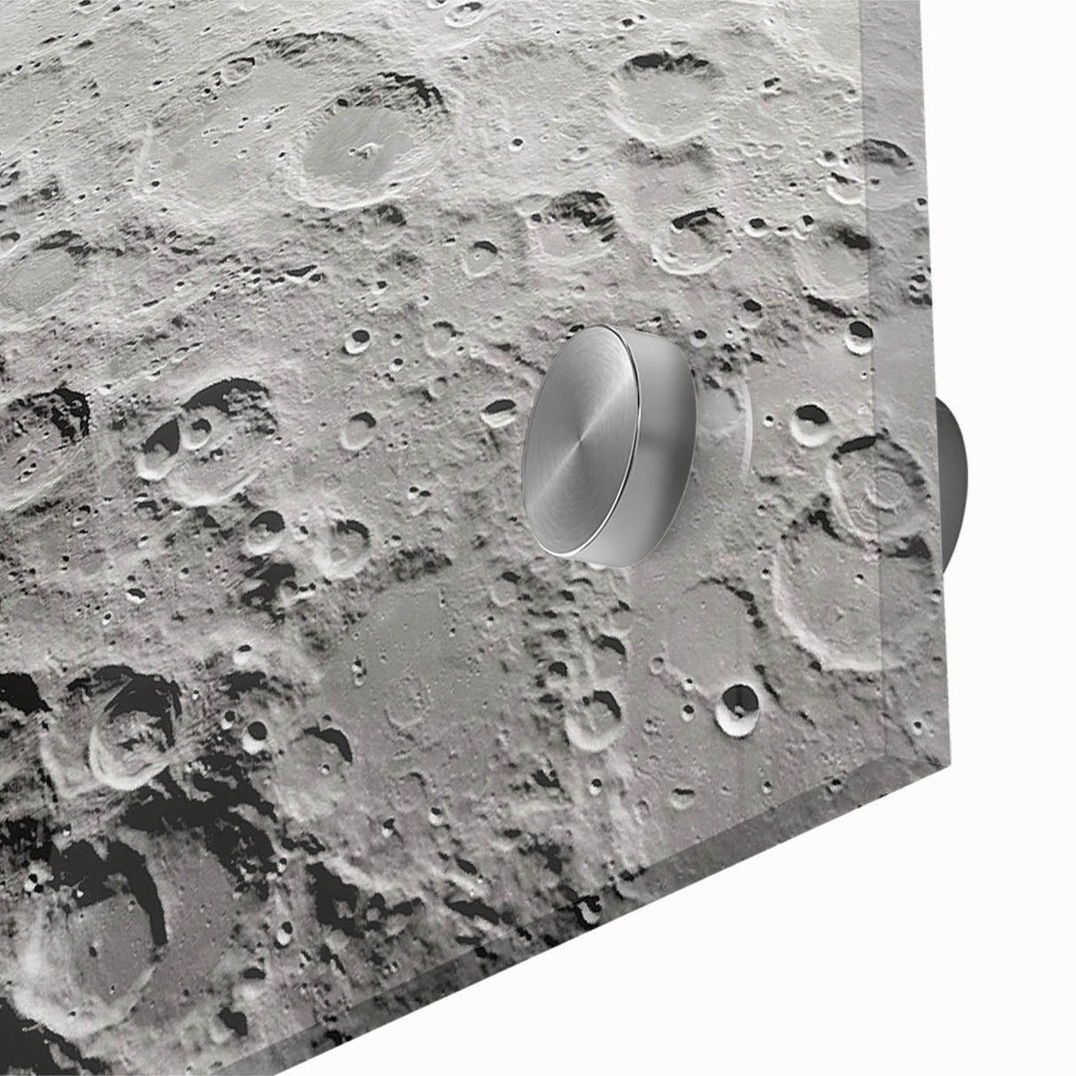 Detailed Moon Surface Craters – Stunning Celestial Wall Art Decor