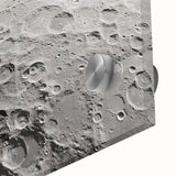 Detailed Moon Surface Craters – Stunning Celestial Wall Art Decor