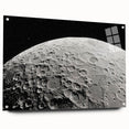 Detailed Moon Surface Craters – Stunning Celestial Wall Art Decor