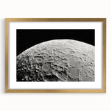 Detailed Moon Surface Craters – Stunning Celestial Wall Art Decor