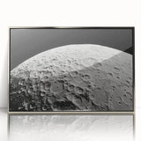 Detailed Moon Surface Craters – Stunning Celestial Wall Art Decor