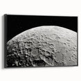 Detailed Moon Surface Craters – Stunning Celestial Wall Art Decor