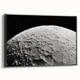 Detailed Moon Surface Craters – Stunning Celestial Wall Art Decor