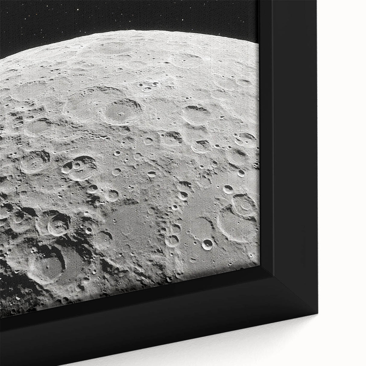 Detailed Moon Surface Craters – Stunning Celestial Wall Art Decor