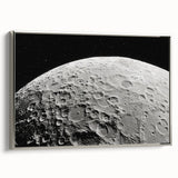 Detailed Moon Surface Craters – Stunning Celestial Wall Art Decor