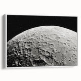 Detailed Moon Surface Craters – Stunning Celestial Wall Art Decor