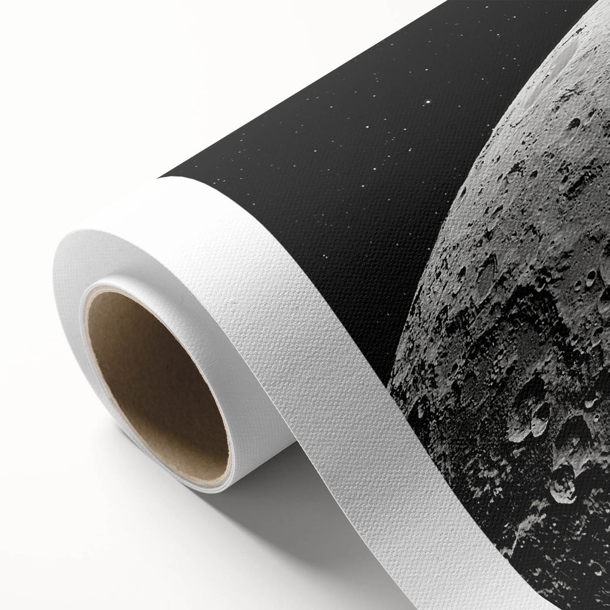 Detailed Moon Surface Craters – Stunning Celestial Wall Art Decor