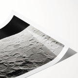 Detailed Moon Surface Craters – Stunning Celestial Wall Art Decor