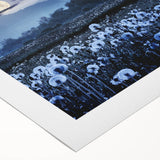 Moonlit Field of Dandelions – Tranquil Celestial Wall Art for Home