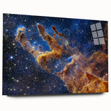 Majestic Pillars of Creation Nebula | Space Canvas Prints | Cosmic Decor