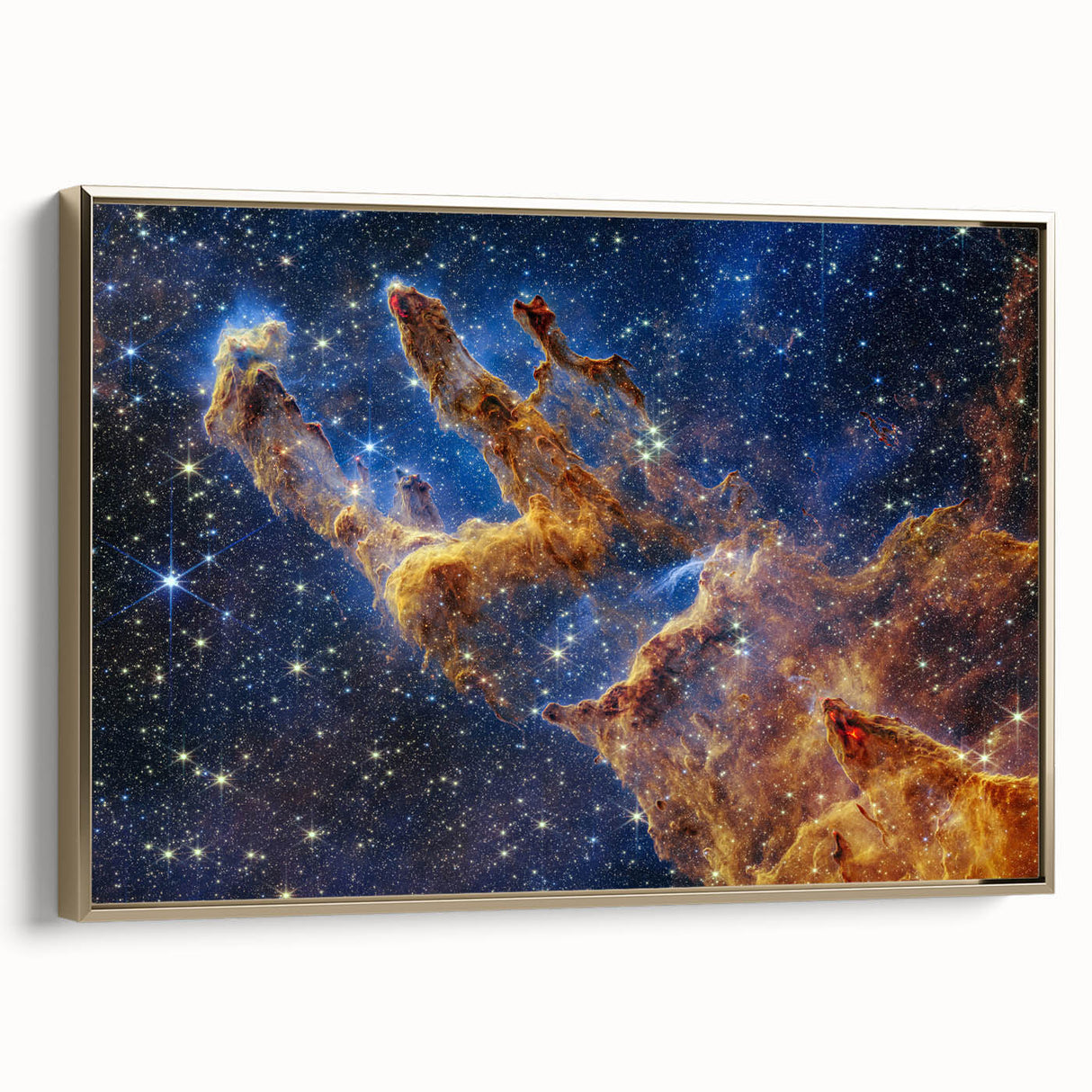 Majestic Pillars of Creation Nebula | Space Canvas Prints | Cosmic Decor