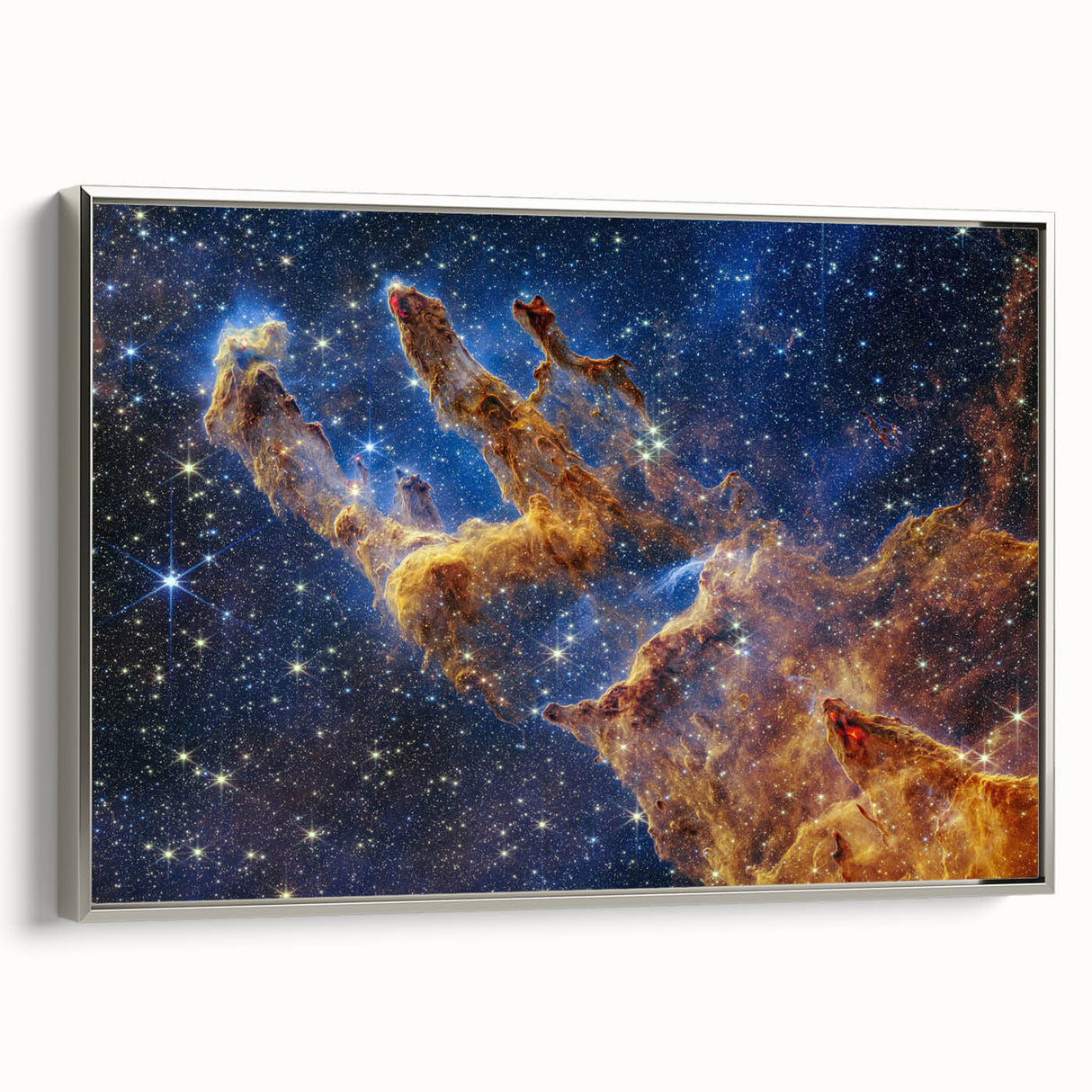 Majestic Pillars of Creation Nebula | Space Canvas Prints | Cosmic Decor