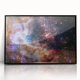 Colorful Nebula Star Cluster Art | Space Canvas Prints | Cosmic Decor