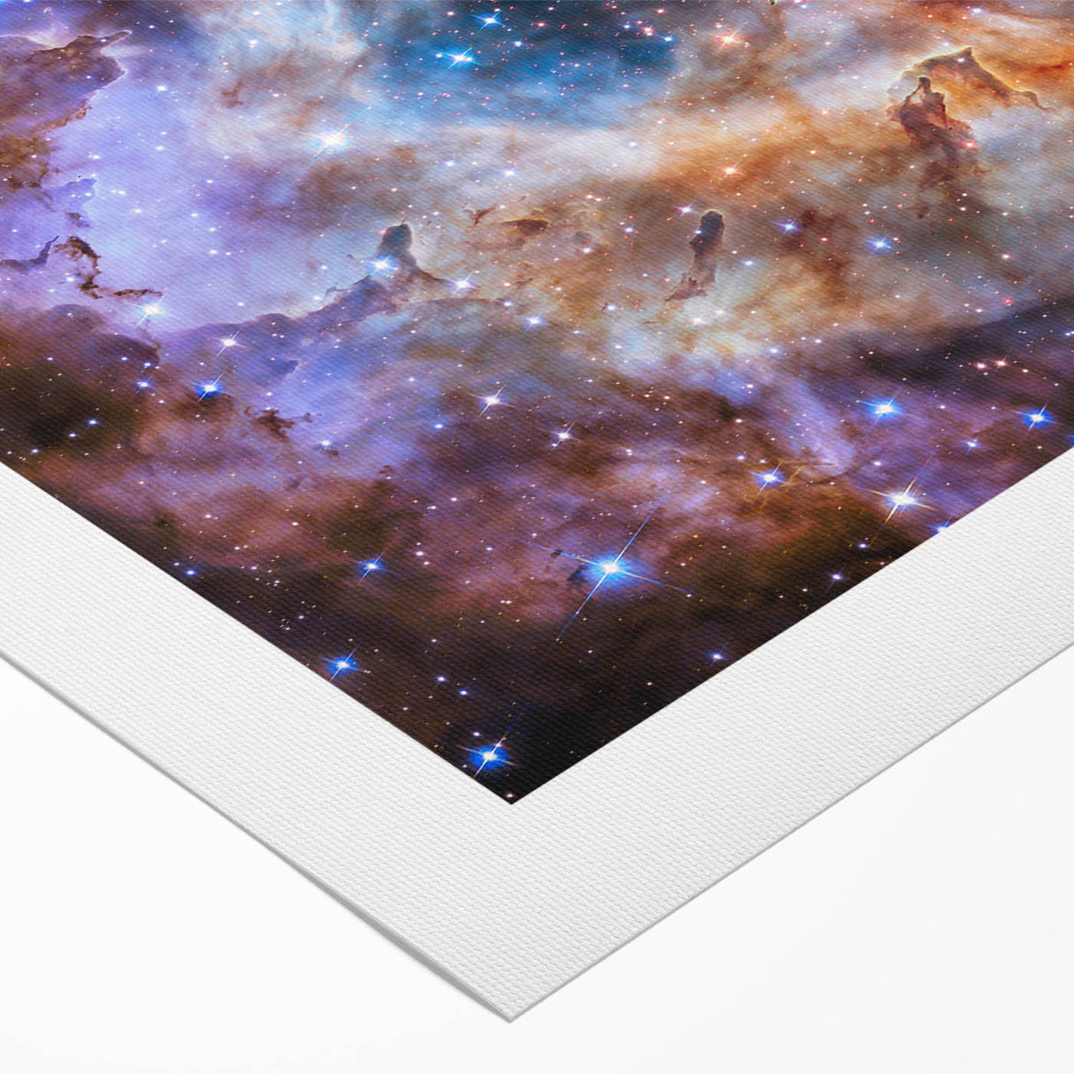 Colorful Nebula Star Cluster Art | Space Canvas Prints | Cosmic Decor