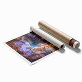 Colorful Nebula Star Cluster Art | Space Canvas Prints | Cosmic Decor