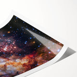 Colorful Nebula Star Cluster Art | Space Canvas Prints | Cosmic Decor