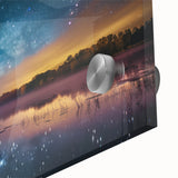 Milky Way Reflections Over Lake | Space Canvas Prints | Night Sky Art
