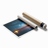 Milky Way Reflections Over Lake | Space Canvas Prints | Night Sky Art