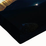 Milky Way Over City Lights | Space Canvas Prints | Night Sky Wall Art