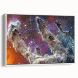 Majestic Pillars of Creation Wall Art | Space Canvas Prints | Cosmic Decor