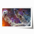 Majestic Pillars of Creation Wall Art | Space Canvas Prints | Cosmic Decor
