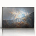 Bright Cosmic Nebula Wall Art | Space Canvas Prints | Deep Space Decor