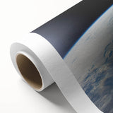 Satellite Orbiting Earth - Stunning Cosmic Wall Art for Home Decor