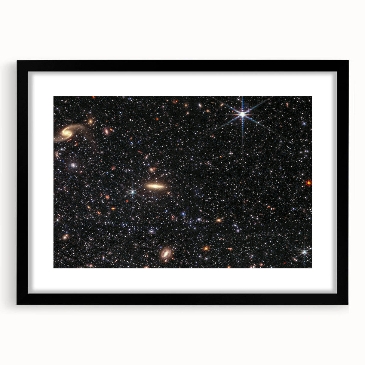 Starry Galaxy Art Print - Space-Themed Cosmic Wall Decor for Your Home