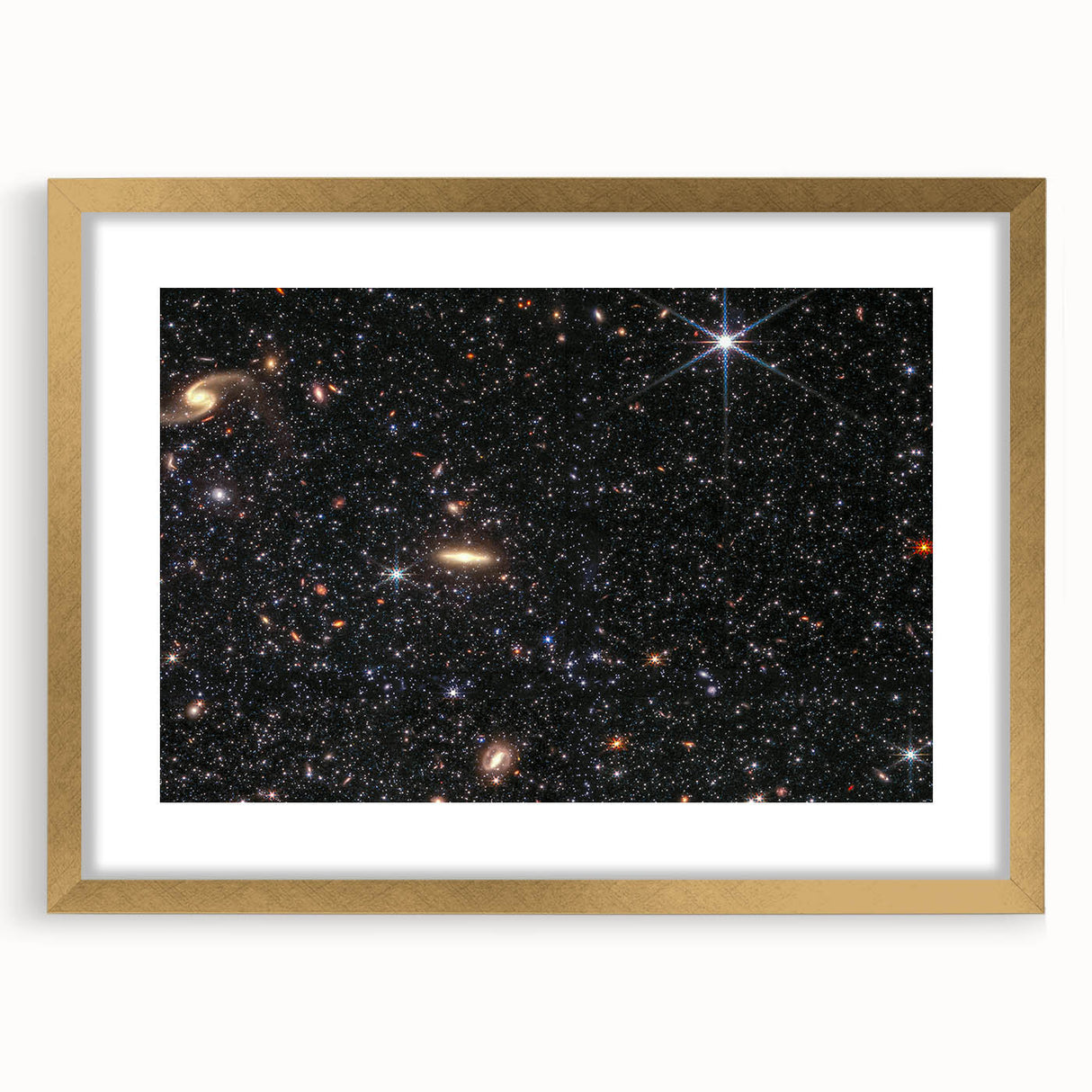 Starry Galaxy Art Print - Space-Themed Cosmic Wall Decor for Your Home