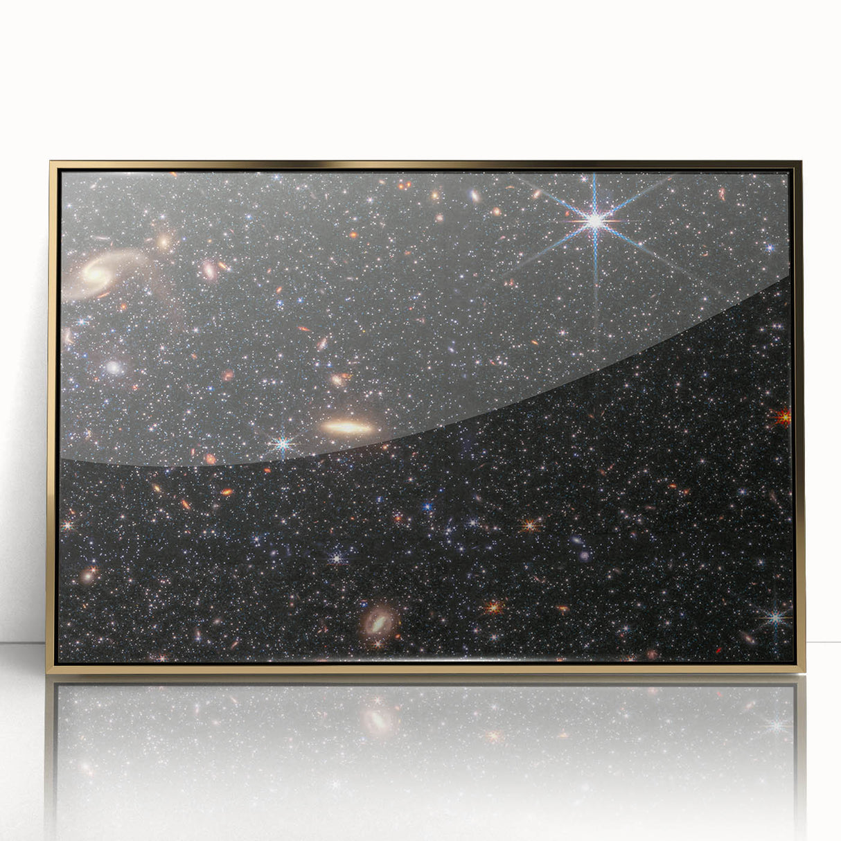 Starry Galaxy Art Print - Space-Themed Cosmic Wall Decor for Your Home
