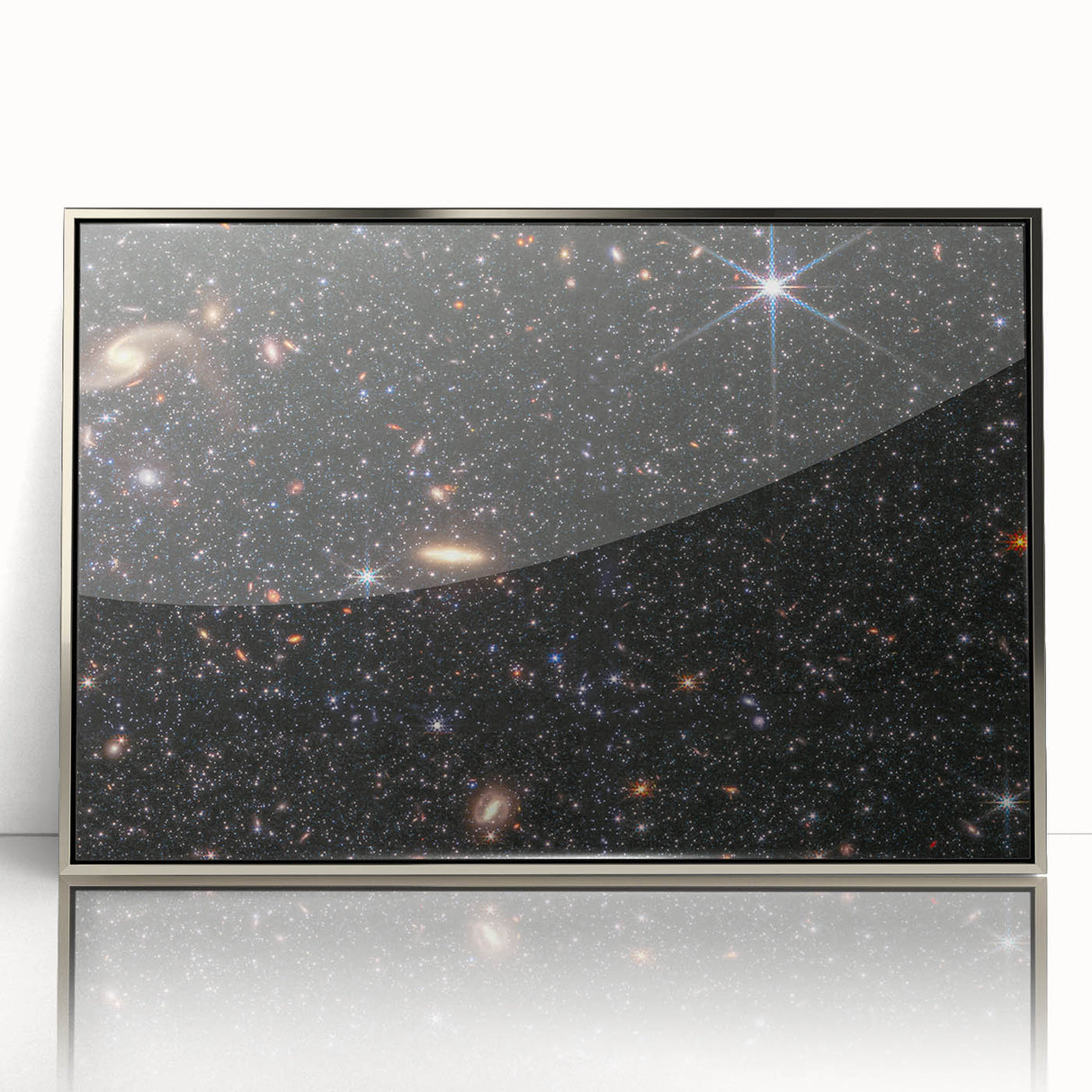 Starry Galaxy Art Print - Space-Themed Cosmic Wall Decor for Your Home