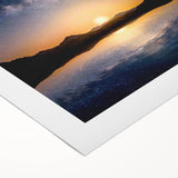 Cosmic Night Sky Reflection Art - Space-Themed Celestial Wall Decor