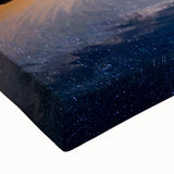 Cosmic Night Sky Reflection Art - Space-Themed Celestial Wall Decor
