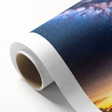 Milky Way Galaxy Sunset Art - Cosmic Starry Sky Wall Decor for Homes